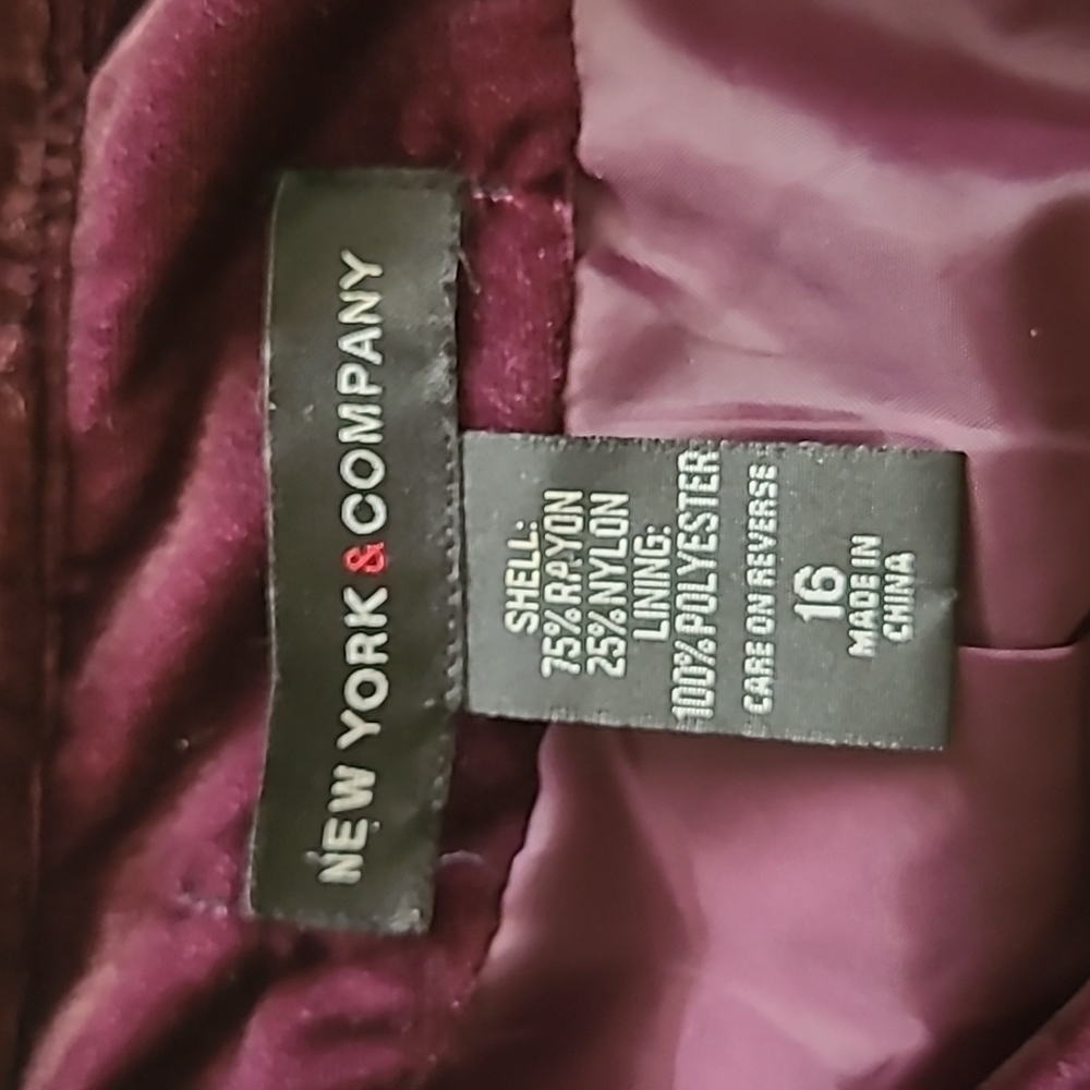 Ruby Velvety Jacket - image 4